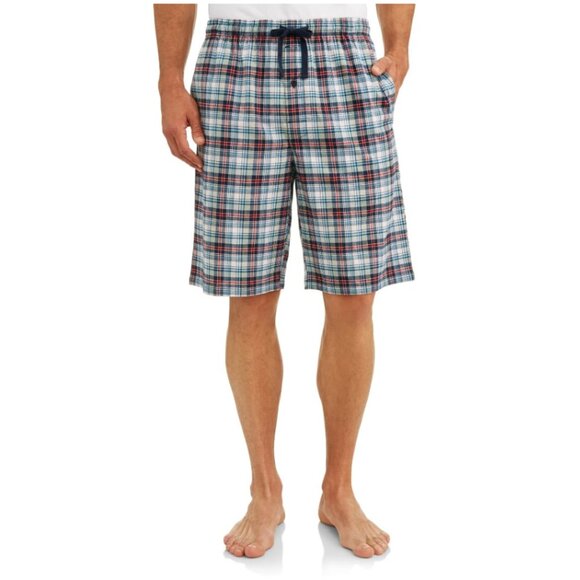 Hanes Men's Tagless Sleep Woven Shorts, 2-Pack Size Large NEW - Picture 5 of 5